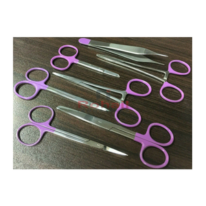Conjunto de instrumentos quirúrgicos, instrumentos médicos básicos, alta calidad, precio - Product Image 1
