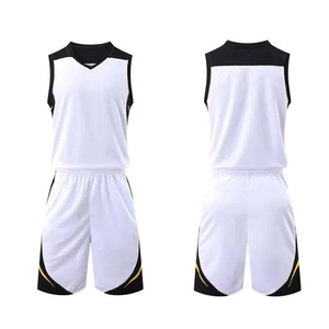 Ensemble d'uniformes de basketball pour hommes, design personnalisé, impression par sublimation de haute qualité, respirant, séchage rapide, mélange polyester/spandex - Product Image 5