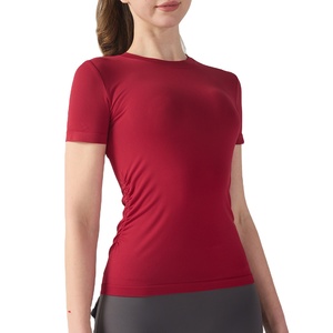 ออกแบบเองได้ เสื้อผ้าผู้หญิงทรงเข้ารูป คุณภาพสูง โลโก้ปัก กระดุมติด แห้งเร็ว เป็นมิตรกับสิ่งแวดล้อม พิมพ์ลายดิจิทัล สำหรับการฝึกซ้อม - Product Image 1