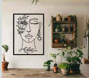 Art mural en métal aluminium moderne personnalisé de haute qualité, 25 décors, auto-adhésif, léger, design suspendu pour la décoration de la maison, Noël - Product Image 3