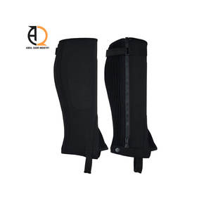 Chaps en cuir de vache sur mesure pour hommes et femmes, chaps d'équitation élastiques - Product Image 1