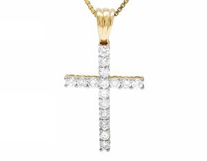 S925 plata esterlina corte redondo Moissanite diamante colgante personalizado Hip Hop Iced Out joyería de lujo para hombres - Product Image 1