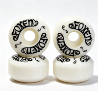 Roues de skateboard Foxen 52x32mm 95A SHR en PU à rebond élevé, lot de 4, logo personnalisé, roues de skateboard de rue pour skateboard double kick