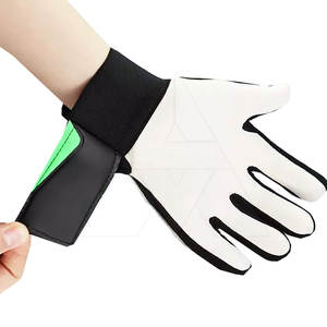 Meilleure vente de vêtements d'entraînement professionnels Gants de football de gardien de but légers en cuir Gym Utilisation Top Sports Gardien de but - Product Image 3