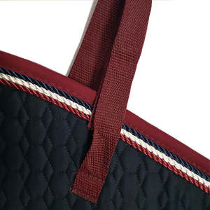 Sudadero Acolchado Profesional para Montar a Caballo con Cordón de Cuero |   Alfombrilla de Salto Ecuestre GP de Alta Calidad - Product Image 4