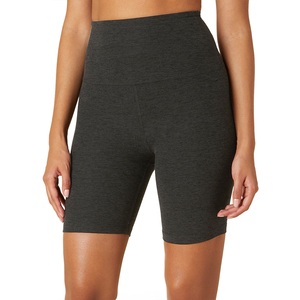 Shorts Deportivos de Cintura Alta para Mujer, Personalizados, Sin Costuras, de Compresión, para Gimnasio, Fitness, Ejercicio, Elásticos, Cómodos, Sólidos - Product Image 3