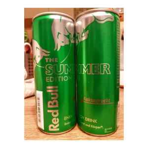 Venta caliente Red Bull Green Edition Dragon Fruit Energy Drink, sabor a melocotón Sabor a sandía 12 FlOz, 24 latas - Product Image 2