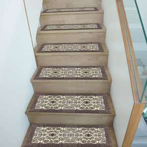 พรมสเต็ปแบบวินเทจพรมส่วนบุคคลพรมที่กำหนดเองพรมสเต็ปซักได้ - Product Image 5