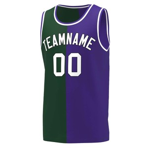 Maillot de basketball prêt pour le jeu, impression par sublimation, polyester respirant, tenue d'équipe, logo personnalisé, nom et numéro du joueur, vêtements de sport - Product Image 5