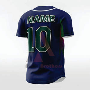 Camiseta Deportiva de Béisbol y Sóftbol Personalizada para Adultos, Camisetas Deportivas para Hombre con Nombre de Equipo y Número, Impresión Digital, Transpirable y Antibacteriana - Product Image 4