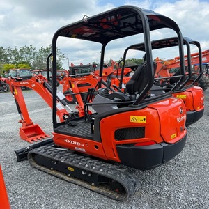 Excavatrice KX018-4 Kubota de qualité supérieure Démarrage électrique refroidi à l'eau avec composants essentiels de la pompe à moteur Acheter maintenant - Product Image 1