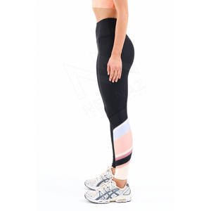 Leggings de ejercicio sin costuras de diseño único para mujer Pantalones de patrón sólido de nuevo estilo de secado rápido - Product Image 3