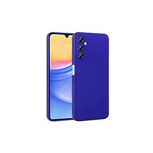 Coque en silicone anti-traces de doigts JoieCreatif Premier pour Samsung Galaxy A15 Saxe Blue, protection de téléphone antichoc de qualité supérieure - Product Image 1