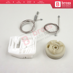 Kit de réparation de lève-vitre BWR272 Porte arrière gauche pour Megane MK2 2002-2008 4/5 portes 8200028070 Pièces automobiles Bross Fabriqué en Turquie - Product Image 5