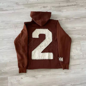 <b>Top</b> Selling <b>Distressed</b> Embroidery Tracksuit High Quality Casual Wear <b>Distressed</b> Embroidery Tracksuit - Product Image 5