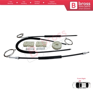 ชุดซ่อมมอเตอร์กระจกไฟฟ้า BWR981+BWR5158 ด้านหน้าขวา สำหรับ C4 Picasso MK1 UD Grand UA 2006-2013 MPV 9222CT - Product Image 4