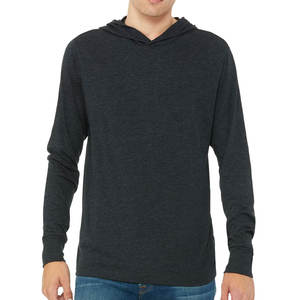 Bella Canvas Unisex Jersey Manga Larga Algodón Sudadera Con Capucha - Product Image 4