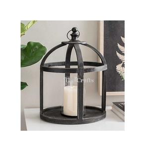 Metal <b>Silver</b> Color Hanging <b>Lantern</b> Customized Size And Shape Hanging <b>Lantern</b> For Home Hotel And Restaurant Use - Product Image 6
