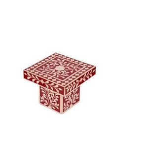 Bone Inlay <b>Cake</b> <b>Stand</b> with Acrylic <b>Cover</b> Single Tier Dessert <b>Stand</b> <b>Cake</b> Platter with Natural Craft - Product Image 4