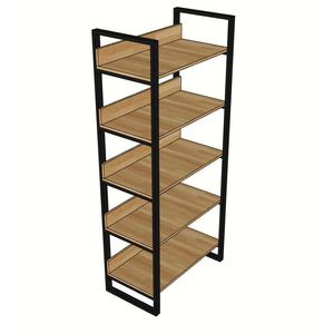 SFKS002-5 Tng K Sch Minimalist Khung St G Cao Su Kch Thc 800x400x1800mm - Product Image 3