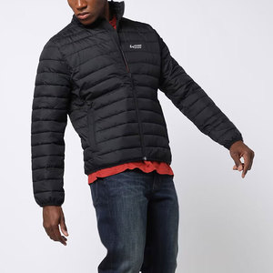 Wholesale <b>Winter</b> Fashionable Men's Puffer <b>Jackets</b> 100% Breathable with Stand Collar Front Logo Position - Product Image 5
