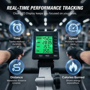 Bicicleta de Aire de Grado Comercial VIGFIT con Monitor LCD para Gimnasio, Entrenamiento HIIT, Cardio, Ejercicio Profesional, Bicicleta de Aire Assault - Product Image 3