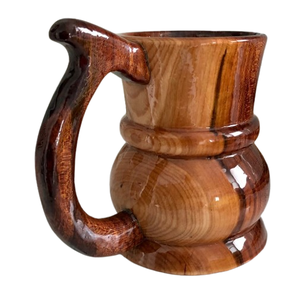 Tasse à bière en bois d'acacia brun clair tasse à café en bois personnalisée verres à boire tasse à café ménage bureau tasse à eau tasses à café - Product Image 2