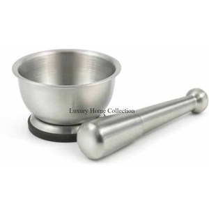 Mortero de mesa hecho a mano de Color dorado nuevo, Herramienta de mezcla decorativa, Material hecho de latón, utensilios de cocina inteligentes para hierbas y especias - Product Image 6