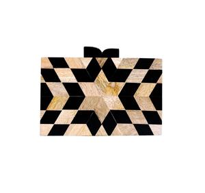 Bolso de Mano Tipo Clutch de Resina de Calidad Especial con Hermosas Piedras para Damas Elegantes, Hecho a Mano - Product Image 4