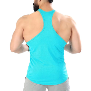 Men Sports polyester <b>Mesh</b> Tank <b>Top</b> Sleeveless Lightweight Gym Workout Running Fitness Active Wear For Mens Use - Product Image 2