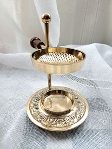 Diffuseur d'aromathérapie à parfum romantique, nouveau porte-bougie chauffe-cire en laiton de qualité supérieure, brûleur d'encens personnalisable - Product Image 4