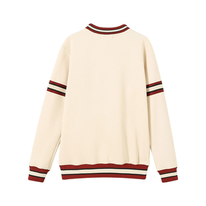 Top personnalisé femmes surdimensionné sweat à col rond doux respirant Chenille broderie Anti-rétrécissement Anti-rides hiver avant impression - Product Image 3