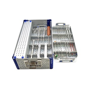Juego de Instrumentos Quirúrgicos para Implantes Ortopédicos de Fragmentos Pequeños, Placa de Bloqueo, Fuente de Alimentación Manual, Acero Inoxidable - Product Image 1
