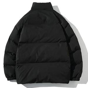 Chaquetas acolchadas informales Unisex de alta calidad, diseño personalizado, pana acolchada con burbujas sueltas, chaqueta impermeable con cremallera de talla grande para invierno - Product Image 2