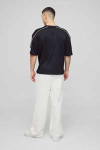 2025 New Street Trend T-shirt à manches courtes pour hommes 100% coton multicolore solide respirant doux pour la peau surdimensionné vêtements décontractés - Product Image 2