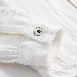 Veste en jean d'hiver pour homme légère 100% coton Logo avant Écologique Séchage rapide Confortable Facile à porter - Product Image 6