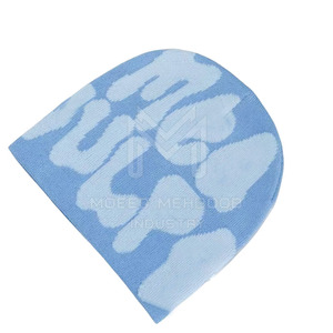 Gorro de punto de invierno unisex con logotipo personalizado Fabricantes al por mayor Mantener caliente para parejas Característica de tela común - Product Image 3