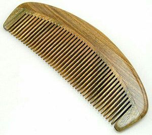 TÍTULOS Peine de pelo con mango de madera hecho a mano para uso en Salón de la India Peine de madera al por mayor para uso comercial para la venta en - Product Image 1