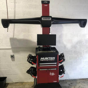 Hunter <b>Tire</b> Alignment <b>Machine</b> with Sensors and Wheel Balancer Tools for Car <b>Tires</b> - Product Image 1