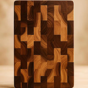 Planche à découper et plateau de service en bois Forme rectangulaire durable 12mm d'épaisseur - Product Image 1