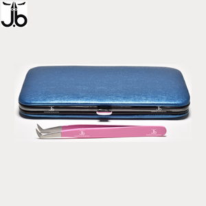 Pinzas de pestañas de acero inoxidable con precios competitivos, pinzas de extensión de pestañas antideslizantes disponibles en todos los colores y tamaños - Product Image 4