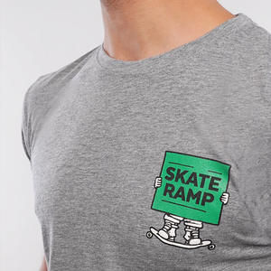 เสื้อยืดแนวสตรีทเสื้อยืดฮิปฮอปทรงโอเวอร์ไซส์ผู้ผลิตชั้นนำแฟชั่นลำลอง - Product Image 2