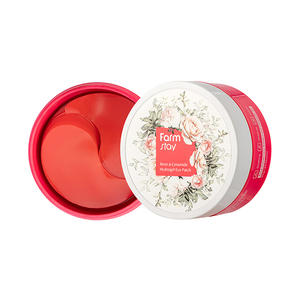 [Meilleur] Farmstay Rose céramide Hydrogel soin des rides des yeux Patch 90g/60 pièces beauté coréenne soins de la peau soins des yeux sérum crème pour les yeux - Product Image 5