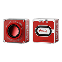 Coca-Cola A01 Enceinte portable sans fil mini, enceinte compacte tendance avec caisson de basses profond pour un usage quotidien