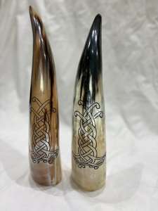 100% Natural Organic Material Polished Buffalo Viking <b>Drinking</b> <b>Horn</b> Waterproof for Beer & Water Best Quality Wholesaler India - Product Image 2