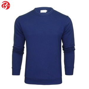Jersey de lana de algodón cálido de invierno ajustado para hombre, sudaderas con patrón sólido de la mejor calidad, tallas XS a 3XL, teñido liso - Product Image 3