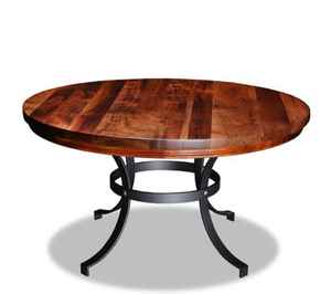 Modern Round Polished Iron and Engineered Wood Adjustable Nesting Coffee <b>Table</b> for Living Room Drawing Room <b>Balcony</b> - Product Image 2