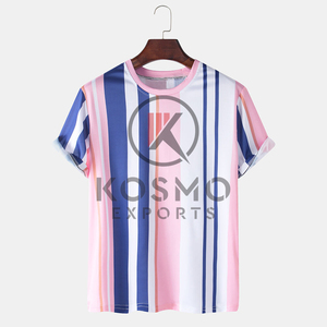 เสื้อยืดผู้ชายคุณภาพสูง โพลีเอสเตอร์/คอตตอน ขายส่ง สกรีนลายตามสั่ง เป็นมิตรกับสิ่งแวดล้อม แขนสั้น - Product Image 2