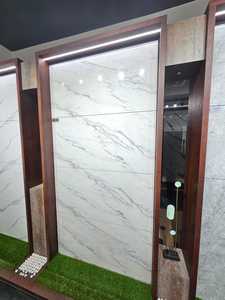 กระเบื้องปูพื้นลายหินอ่อนสีขาวขัดเงาสวยงามขนาด600x1200มม. แผ่นหิน carreaux กันลื่น fliesen - Product Image 4