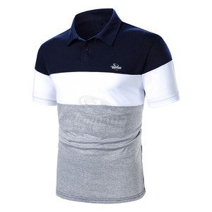 Camisetas de polo de hombre de calidad superior Camisetas de polo de contraste de color hechas con el mejor material al por mayor - Product Image 2